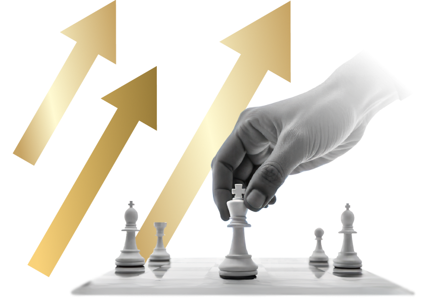 mão movendo peças de xadrex